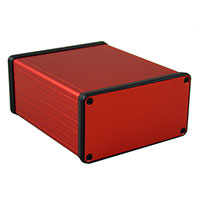 Hammond Manufacturing - 1455N1201RD - BOX ALUM RED 4.72"L X 4.06"W