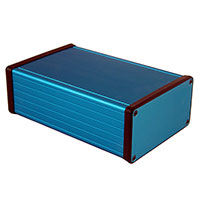 Hammond Manufacturing - 1455N1601BU - BOX ALUM BLUE 6.3"L X 4.06"W