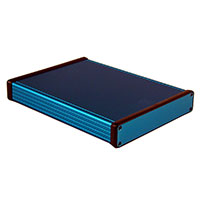 Hammond Manufacturing - 1455R2201BU - BOX ALUM BLUE 8.66"L X 6.5"W