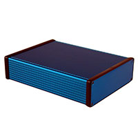 Hammond Manufacturing - 1455T2201BU - BOX ALUM BLUE 8.66"L X 6.5"W