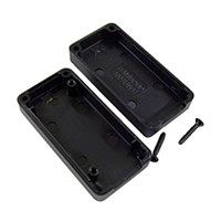 Hammond Manufacturing - 1551USB2BK - BOX ABS BLACK 1.97"L X 0.98"W