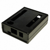 Hammond Manufacturing - 1593HAMDOGBK - BOX ABS BLACK 3.75"L X 3.04"W