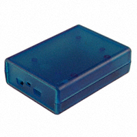 Hammond Manufacturing - 1593HAMFREE2TBU - BOX ABS TRN BLUE 3.63"L X 2.61"W