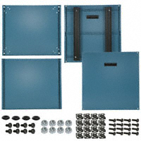 Hammond Manufacturing - RCHS1902217GF1 - RACK STEEL 17.5X21X24.75 BLUE