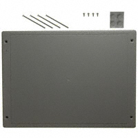 Hammond Manufacturing - RM2095L - BOX ABS GRAY 9.84"L X 7.09"W