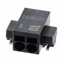 HARTING - 14010213102000 - TERM BLK SIDE ENTRY 2POS 2.54MM