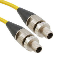 HARTING - 21034831803 - CABLE M12 8 POS MALE-WIRES 3M