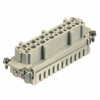 HARTING - 09330242726 - INSERT FEMALE 24POS+1GND PUSH IN