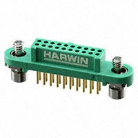 Harwin Inc. - G125-FV12005F1P - CONN FHDR 1.25MM VERT PCB 20POS
