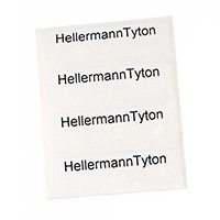 HellermannTyton - 596-00185 - POLY LABEL 2.5"X.5" 500/RL