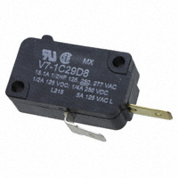 Honeywell Sensing and Productivity Solutions - V7-1C29D8 - SWITCH SNAP ACT SPST-NO 15A 125V