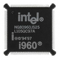 Intel - NG80960JS25 - IC MPU I960 25MHZ 132QFP