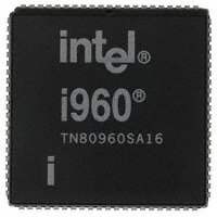 Intel - TN80960SA16 - IC MPU I960 16MHZ 84PLCC