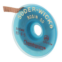 Chemtronics - 80-6-5 - SOLDER-WICK ROSIN .210" 5'