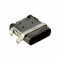 JAE Electronics - DX07B024XJ1R1300 - CONN RCPT USB3.1 TYPEC BRD EDGE