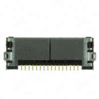 JAE Electronics - RL01S-R16P-SE - CONN RCPT 16PS .8MM R/A SMD GOLD