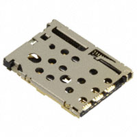JAE Electronics - SF72S006VBAR2500 - CONN NANO SIM CARD PUSH-PUSH