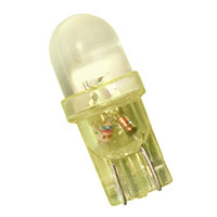 JKL Components Corp. - LE-0503-03Y - LED T-3.25 12V WEDGE 25MA YELLOW