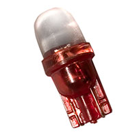 JKL Components Corp. - LE-0509-02R - LED T-3.25 24V WEDGE RED