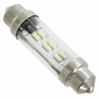 JKL Components Corp. - LE-0909-11CW - 6 LED FESTOON LAMP WHT