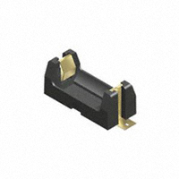Keystone Electronics - 1016TR - HOLDER BATT PLAST PCB MNT 1/2AA
