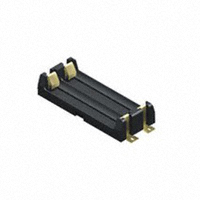 Keystone Electronics - 1022TR - HOLDER BATT PLST PCB MNT DUL AAA