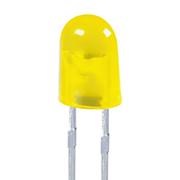 Kingbright - WP5603SYDLK/SD/J3 - LED YELLOW DIFFUSED OVAL RADIAL