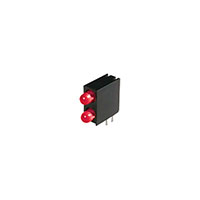 Kingbright - WP934GE/2ID-RV - RED BI-LEVEL LED INDICATOR