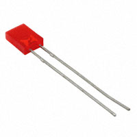 Kingbright - WP113IDT - LED RED DIFF 5X2MM RECT T/H
