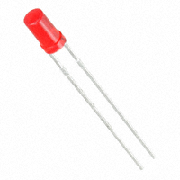 Kingbright - WP424IDT - LED RED DIFF 3MM ROUND T/H