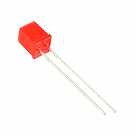 Kingbright - WP503IDT - LED RED DIFF 5MM SQUARE T/H
