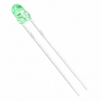 Kingbright - WP710A10GT - LED GREEN CLEAR 3MM ROUND T/H