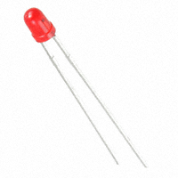 Kingbright - WP710A10ID5V - LED RED DIFF 3MM ROUND T/H