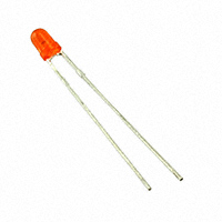 Kingbright - WP710A10ND - LED ORANGE DIFF 3MM ROUND T/H