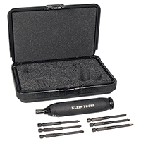 Klein Tools, Inc. - 57032 - BIT SET PHIL SLOT SQ W/CASE 7PC