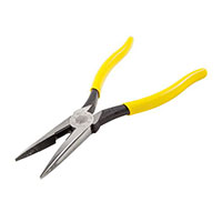 Klein Tools, Inc. - D203-8 - PLIERS STANDARD LONG NOSE 8.44"