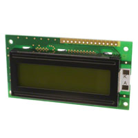Kyocera International, Inc. - DMC-16202NY-LY-BJE-BLN - LCD MOD 16X2 CHARAC TRANS W/LED