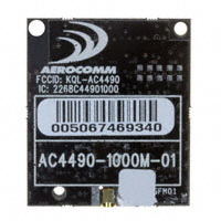 Laird - Embedded Wireless Solutions - AC4490-1000M-485 - RF TXRX MODULE ISM<1GHZ MMCX ANT