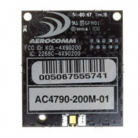Laird - Embedded Wireless Solutions - AC4790-200M-485 - RF TXRX MODULE ISM<1GHZ MMCX ANT