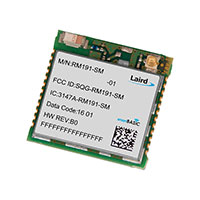 Laird - Embedded Wireless Solutions - RM191-SM-01 - MODULE, INTELLIGENT LORA/BLE MOD