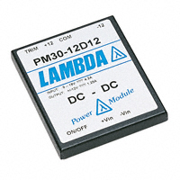 TDK-Lambda Americas Inc. - PM30-12T05-12 - POWER SUPPLY