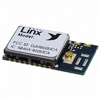 Linx Technologies Inc. - HUM-900-PRO-UFL - RF TXRX MODULE ISM<1GHZ U.FL ANT