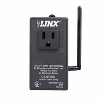 Linx Technologies Inc. - FCTN-WALL-315 - MODULE AC SWITCH RECEIVER 315MHZ