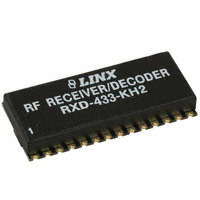 Linx Technologies Inc. - RXD-433-KH2 - RECEIVER/DECODER 433MHZ KH2 SER