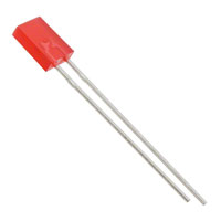 Lite-On Inc. - LTL-433HR - LED RED DIFF 5X2MM RECT T/H