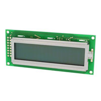 Lumex Opto/Components Inc. - LCM-S01602DSF/F - LCD MODULE 16X2 CHAR TRNSFL STN