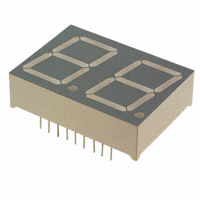 Lumex Opto/Components Inc. - LDD-C812RI - LED 7-SEG .80 DUAL GRN CC DIRECT