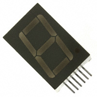 Lumex Opto/Components Inc. - LDS-N512RI-RA - LED 7-SEG .56" RA SNGL GREEN CC