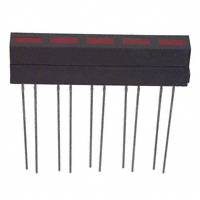 Lumex Opto/Components Inc. - SSA-LXB525ID - LED ARRAY 2X5MM 5-SEG RED