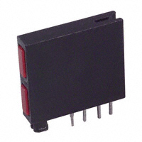 Lumex Opto/Components Inc. - SSF-LXH22573IID - LED 2X5MM RA 2-HI RED/RED PCMNT